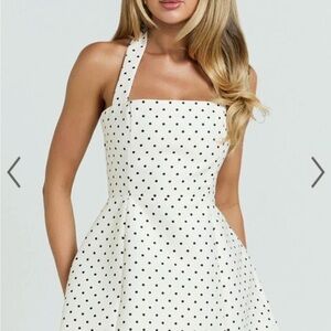 Showpo polka dot mini dress NWT